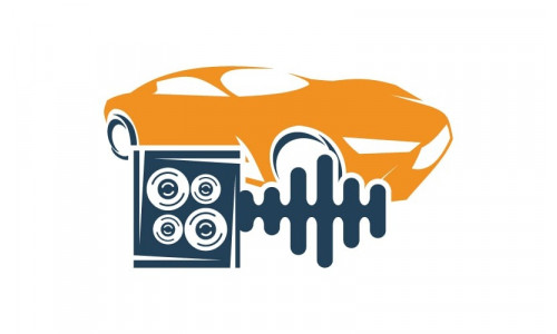 Audio Car Logo Icon Symbol Vector Template