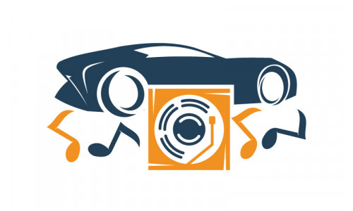 Audio Car Logo Vector Template graphic Icon Symbol