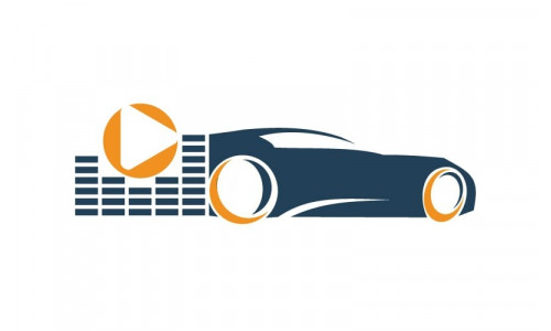 Audio Car Logo Vector Template Symbol Icon