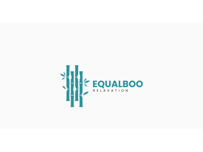 Bamboo Silhouette Logo Style