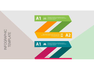 Banner Template Infographic Elements
