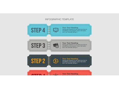 Banner Template Infographic Elements