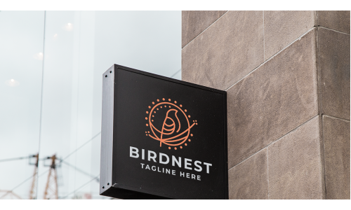 Bird Nest Logo Pro Template
