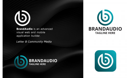 Brand Audio - Letter B Logo