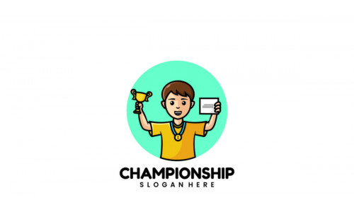 Championship Cartoon Logo