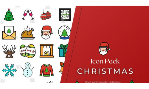 Christmas Icon Pack (50 ICONS)