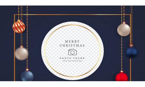Christmas Photo Frame Decoration Balls