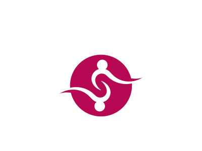 Community people logo template. Vector illustration. V7