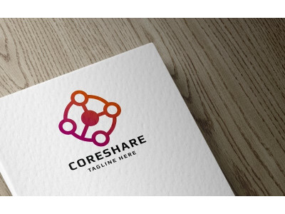 Core Share System Logo Template