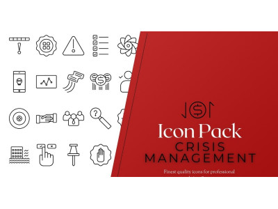 Crisis Management Icon Pack - Perfect for your Business