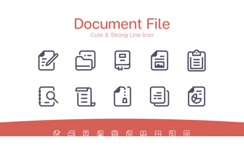 Document & File Line icon