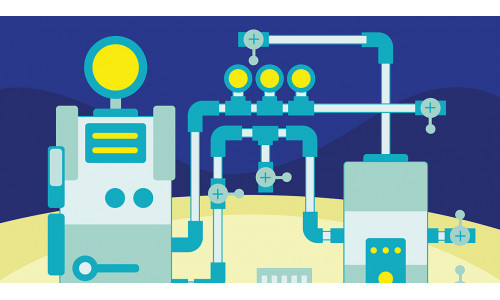 Factory Industry Vector Illustration