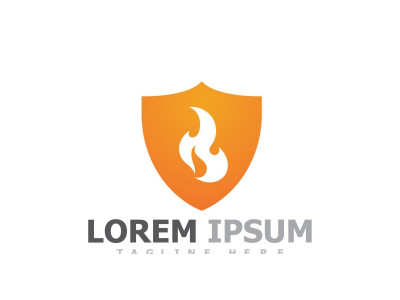 Fire Flame Campfire Logo V3