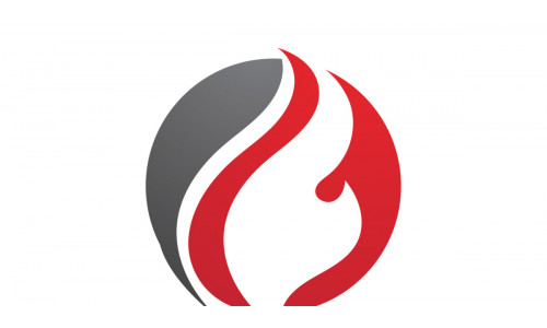 Fire flame icon logo template element v41