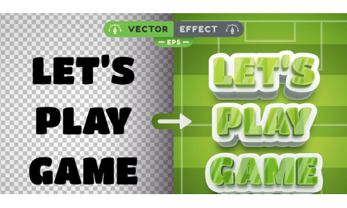 Football - Editable Text Effect, Font Style