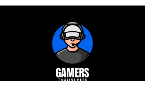 Gamers Mascot Cartoon Logo