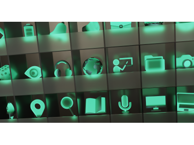 Glowicons - 3D Glowing Icons