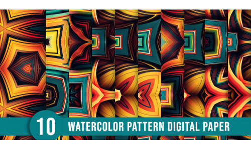 Graphic seamless pattern bundle design