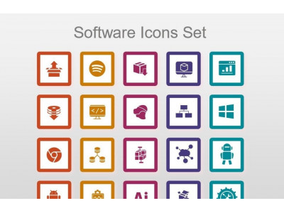 Graphic Set -  Software Iconset Template