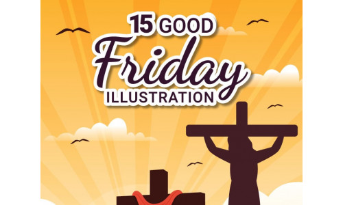 15 Happy Good Friday Illustration
