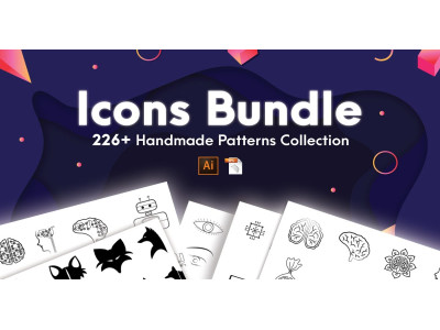 Icons Bundle Handmade Collection