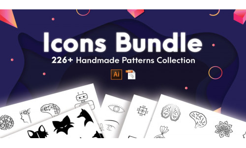 Icons Bundle Handmade Collection