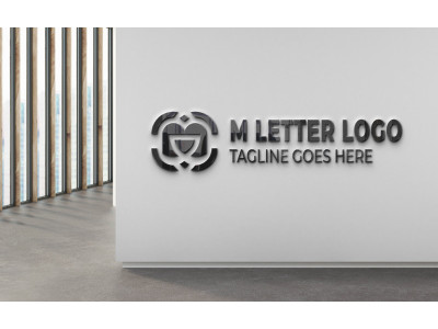 M-Letter Logo Design for a Business