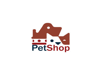PetShop Logo Design Template