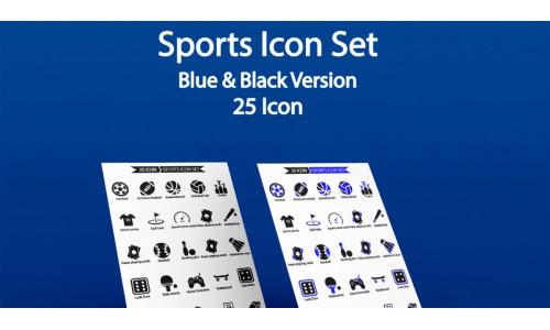 50 Sports and Games Icon Pack