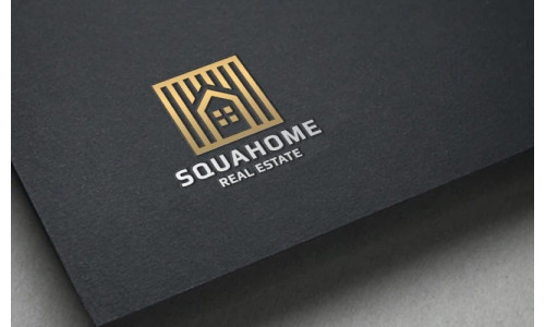 Square Home Pro Logo Template