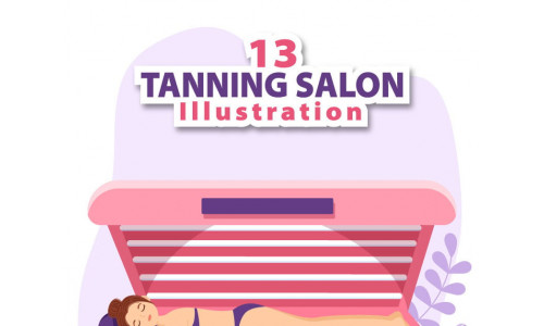 13 Tanning Salon Procedure Illustration