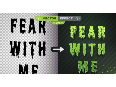 Zombie - Editable Text Effect, Font Style